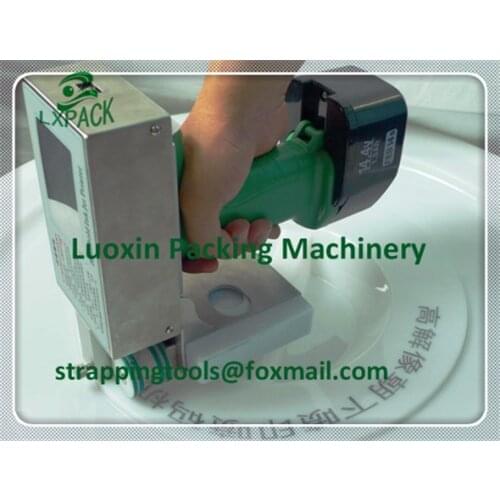 LX-PACK Lowest Factory Price eggs printing hand jet printer Eggs inkjet contactless printer with Mobile barcode printing