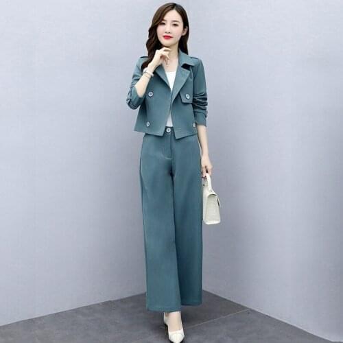 SHERAN Women's Trouser Suits