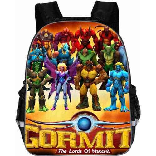 Gormiti School Bags Cartoon Schoolbag for Kids Boys Girls Children Backpack Student Bookbags Child Pencil Book Bag