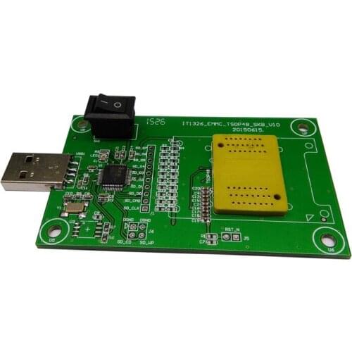 Dip48 Universal Adapter Emmc153 / 169emcp162 / 221 to USB Adapter Can Be Matched with Dip48