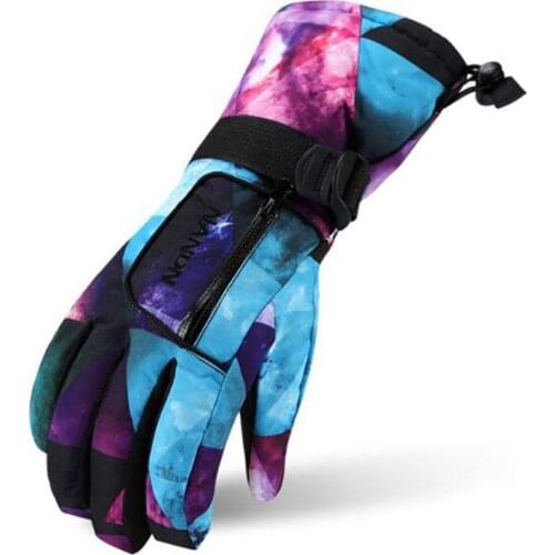 Outdoor Waterproof Winter Skiing Gloves Family Riding Gloves Men Women Kids Windproof Sports Snowboarding Climbing Skiing Gloves