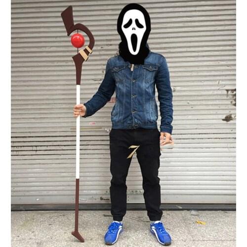 TOP QUALITY! Anime Bless This Wonderful World! Megumin Big Staff Weapon Cosplay Props Weapons for Party Halloween Cosplay Show