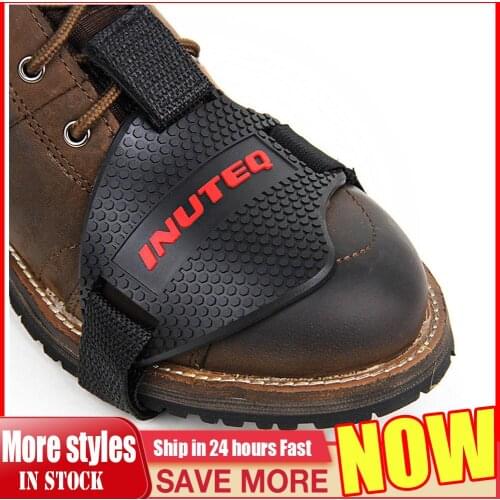 1PCS Black Motorcycle Shoes Protective Motorbike Moto Gear Shifter Men Shoe Boots Protector Shift Sock Boot Cover Shifter Guards