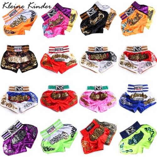 Women Boxing Shorts Clothing Mma Muay Thai Kickboxing Fight Muaythai Pants Men Cheap Sanda MMA Shorts Grappling Trunks Kids