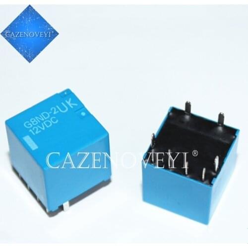 1pcs/lot Original G8ND-2UK-12VDC = G8ND-2S 12VDC hand brake fragile common fault relay window lift relay G8ND In Stock