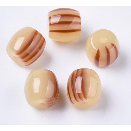 20pcs Imitation Resin Column Beads for jewelry making DIY Bracelet Necklace Accessories Decor