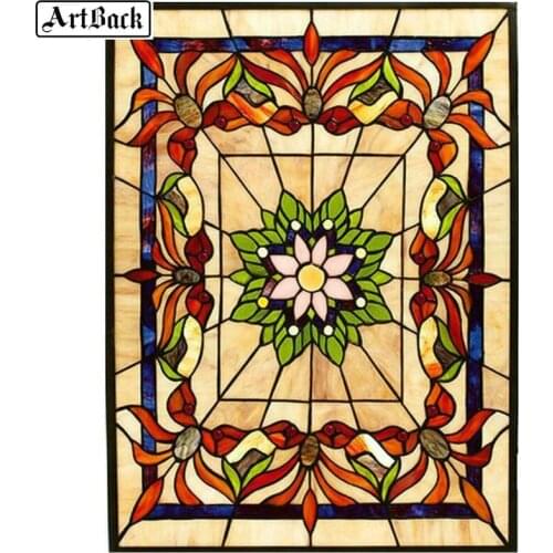 5d diy diamond painting mandala flower icon diamond mosaic 3D full square / round drill diamond embroidery home decoration