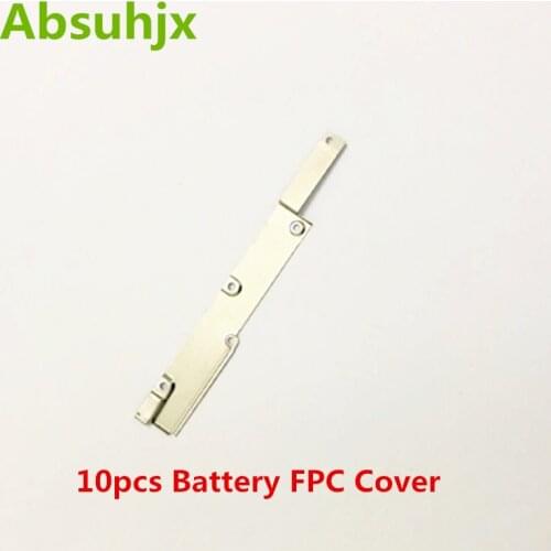 Absuhjx 10pcs Battery FPC Flex Cable Cover for iphone 8 Plus X XS Max XR inner Metal Bracket Clip Holder parts