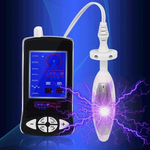 Electro Shock Butt Plug G-Spot Stimulation Masturbator Anal Plug Dilator For Men And Women Sex Toy Adult Toy