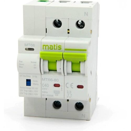 Matis MT66UV C40 Photovoltaic over under voltage protector