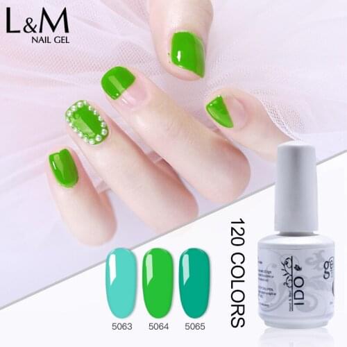 3pcs Gelatu Gel IDO nail polish 15ml Glitter UV Gel Nail Polish Long Last UV LED Lamp Varnish Gel Lacquer
