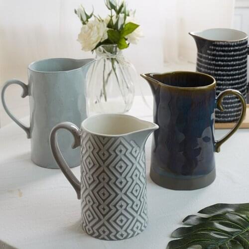 Personality and creativity ceramic kettle cold boiled kettle household high temperature resistant summer kettle