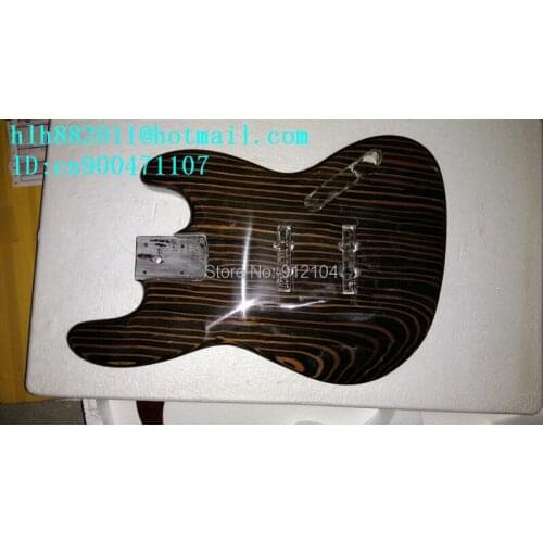 New Technology Wood Electric Bass Guitar Body and Neck without hardware F-2075