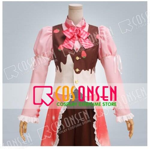 COSPLAYONSEN IDOLiSH7 Sweets Welcome to the Sweet House Nanase Riku Cosplay Costume All Size