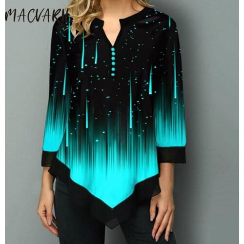 Блузки с цветами MACVARIL China At AliExpress