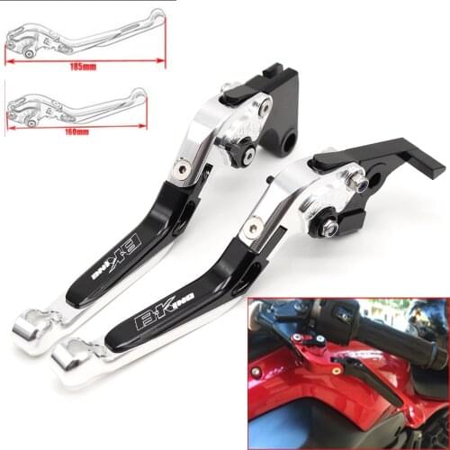 Motorcycle CNC Adjustable Foldable brake Clutch Levers for Suzuki B-KING 2008 2009 2010 2011 with Logo(B-KING)