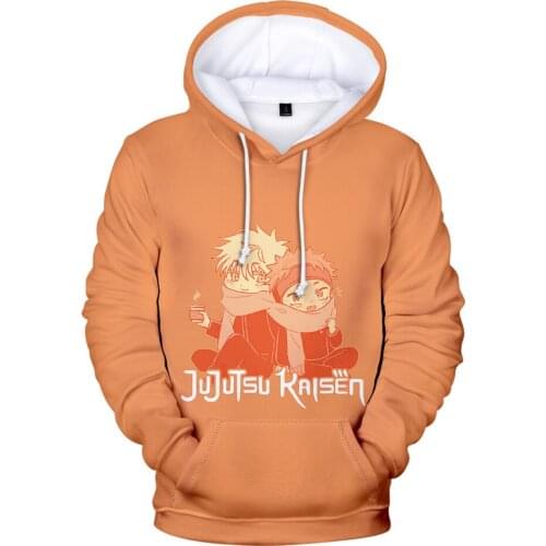 2021 New 3D Print Jujutsu Kaisen Hoodies Anime Sweatshirts Men Women Hoodie Cartoon Boys/girl Streetwear Jujutsu Kaisen Clothing
