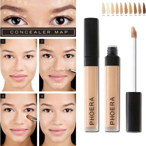 Foundation Concealer Makeup Full Coverage Matte Brighten Long Lasting