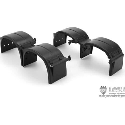 LESU 1/14 ABS Parts A Set of Mudguard for DIY Tamiya MAN 2Axles RC Tractor Truck Model Car TH08068-SMT3
