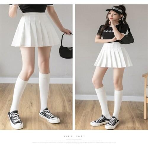 Pleated Skirt WomenS High-Waisted Miniskirt Anti-Empty A-Line Fluffy Girl Half-Length Umbrella Skirt Is Thin Spring, Summer, Au