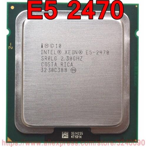 Intel Xeon CPU E5-2470 SR0LG 2.30GHz 8-Core 20M LGA1356 E5 2470 processor free shipping speedy ship out