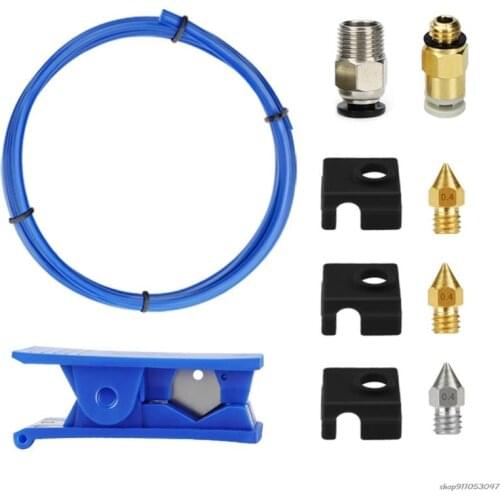 PTFE Tube Cutter with Tube for Tl Feeder Pneumatic Connectors Nozzles Sleeves Set 10 Pieces for 3D Printer se4 21 Dropshipping