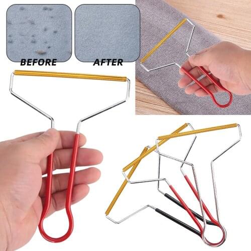 Portable Lint Remover Clothes Fuzz Fabric Shaver Manual Fluff Removing Roller for Sweater Woven Coat Clothes Brush Tool