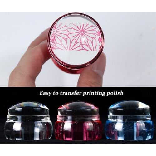 Nail Art Stamper Reusable Convenient Easy to Use Nail Tool Stamp Seal for Fingernails Nails accessories and tools