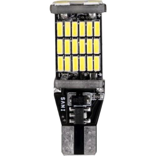 LED Car Reverse Light Bulb Canbus Error Free 4014 45 SMD Turn Signal Backup Parking Lamp Bulb DC 12V Supply Dropshipping