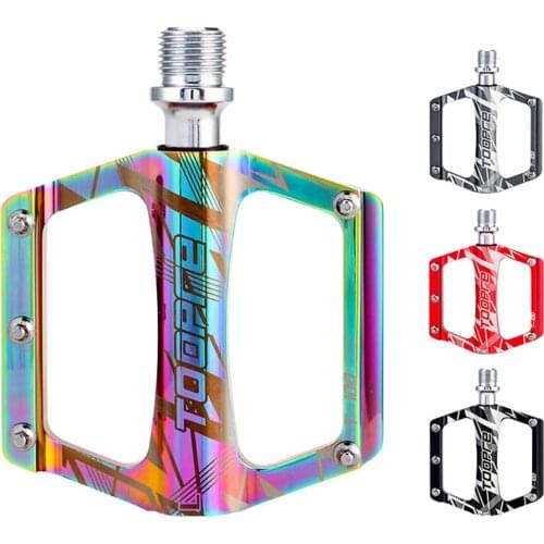 Ultralight Road Bike Pedal Mountain MTB Chrome Molybdenum Steel Bearings Platform Aluminum Alloy Pedals Bicycle Accessories Part