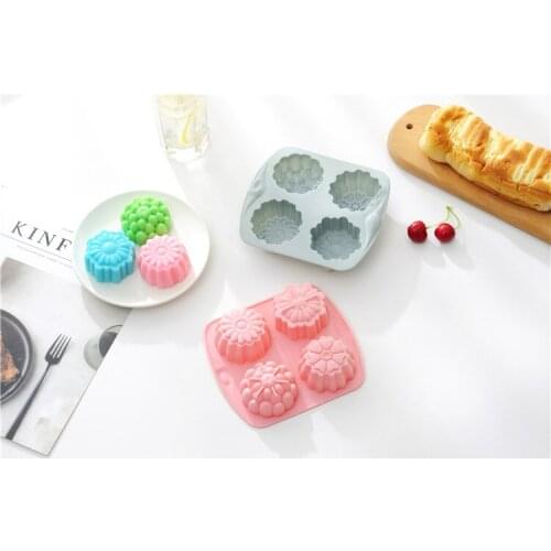 1PC Sugarcraft Flower Silicone Mold Fondant Mould Cake Decorating Tools Chocolate Pastry Baking Tools OK 1005