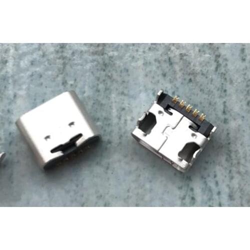 50pcs/lot new micro USB dock connector for LG G STYLO 2 PLUS 5.7 K550 MS550