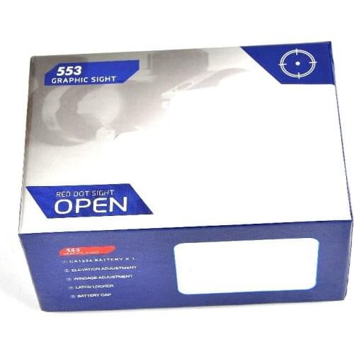 553 Red Green Dot Holographic Sight Scope Hunting Red Dot Reflex Sight Riflescope With 20mm Mount For Airsoft Gun