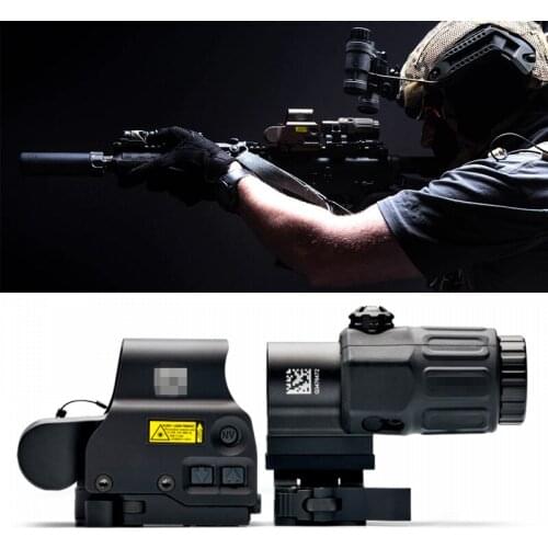 558 Green Dot Sight Riflescope g43 g33 3x Magnifier Holographic Tactical Red Dot Scope Sight Hunting Combination