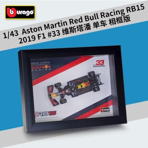 Bburago 1:43 2019 F1 RB15-33 Vistapan Formula One Simulation Alloy Car Model Collect gifts toy