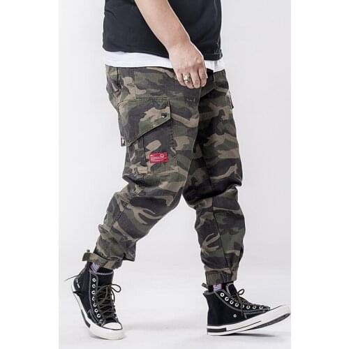 Camouflage Trousers Spring and Summer New Large Size Tide Brand Mens Clothing 7xl Loose Casual Pants