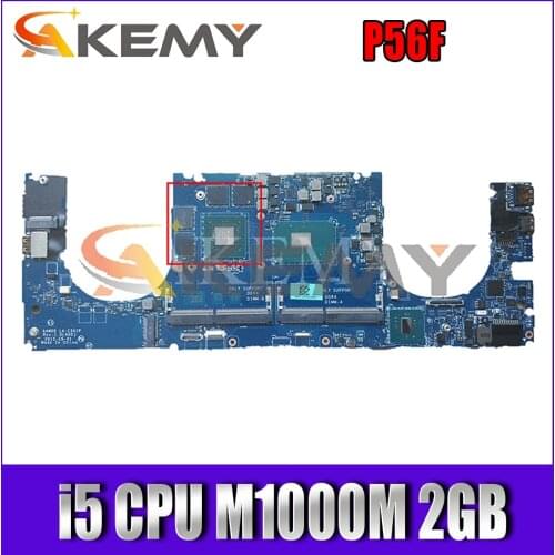 CN-07P3HH 07P3HH For DELL P56F Precision 5510 M5510 Laptop motherboard AAM00 LA-C361P W/ i5 CPU Quadro M1000M 2GB GPU 100% Test