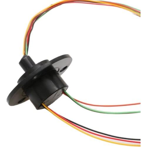 Dia.22mm 6 Channel 2A Capsule Slip Mini Rotary Conductive Joint Connectors