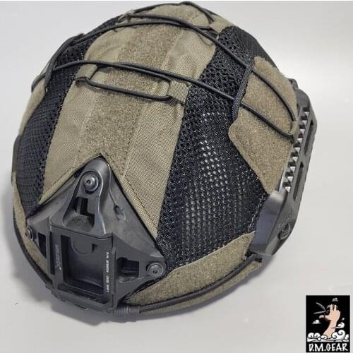 DMgear Tactical MTEK Helmet Cover Camo Headwear Airsoft Military