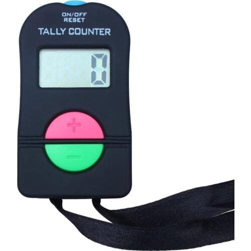 Electronic Counter Digital Hand Tally Counter Electronic Manual Clicker Golf Gym Running Hand Held Counter Dropshipping