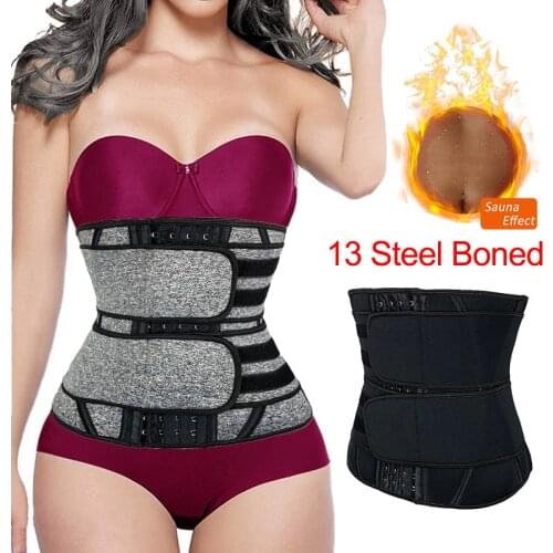 YAGIMI Slimming Sheath Reducing Girdles Weight Loss Shapewear Waist Trainer Tummy Belly Shapers Modeling Belt Body Shaper Corset