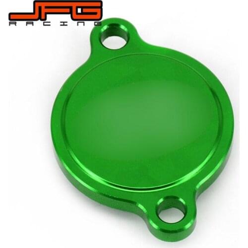 CNC Billet OIL FILTER CAP COVER For KXF 250 KXF250 KX250F 2005 2006 2007 2008 2009 2010 2011 2012 2013 2014 2015 2016 2017