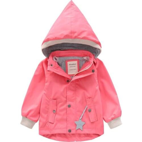 1-13 years old Kids Warm Clothes Boys Grils Jackets Children Reflective Silver Windbreaker Coat Waterproof Hoodies Jacket