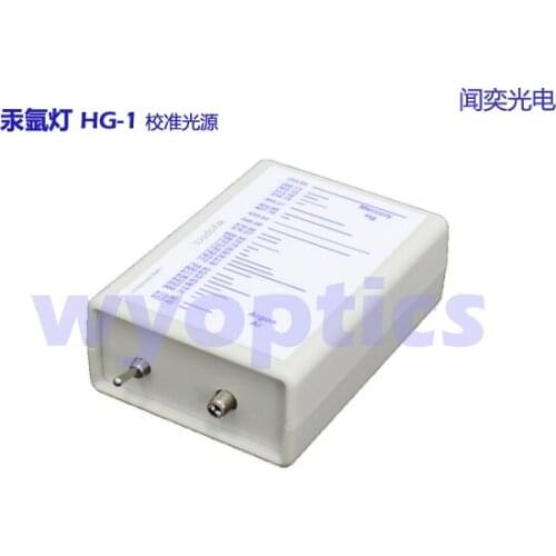 Mercury argon lamp Wavelength calibration Fiber optic light source Spectrometer calibration HG-1 CAL-2000