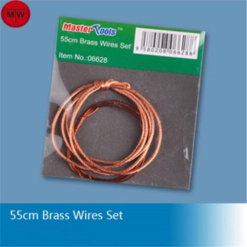 Trumpeter Master Tools 06628 55cm Brass Wires Cable Set Model Building Tool(Include two types,as picture shown)