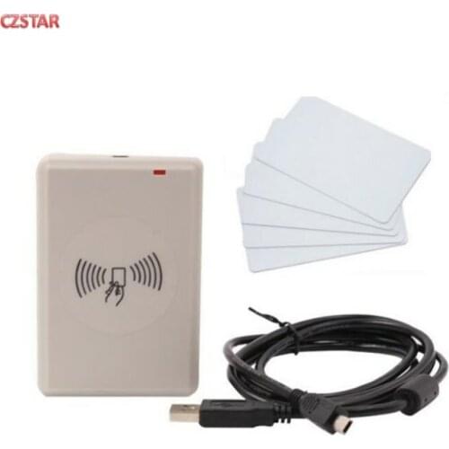 Usb desktop keyboard emulation rfid uhf reader czstar support ISO18000-6C protocol free sample card for access control
