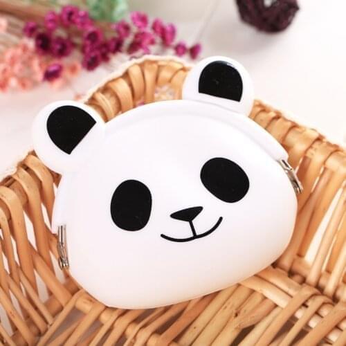 2019 New Girls Mini Silicone Coin Purse Animals Small Change Wallet Purse Women Key Wallet Coin Bag For Children Kids Gifts # D