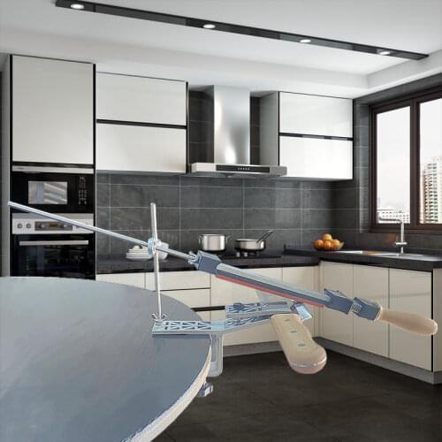 NEW Fixed angle knfie sharpener 4 Diamond stone Sharpening system Angle guide blade sharp Double-sided Apex edge kitchen bar