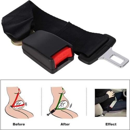 NEW Car Seat Belt Buckle Clip Extender Universal Adjustable Car Auto Safety Seatbelt Extension Extender Car Interior Accessories