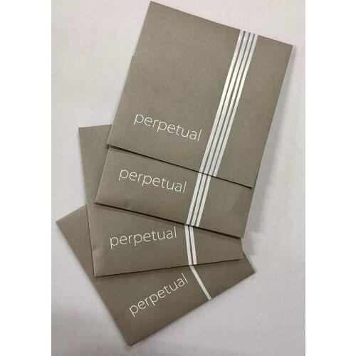 New Pirastro Perpetual Violin String Set - Ball E - Medium Platinum Plated E